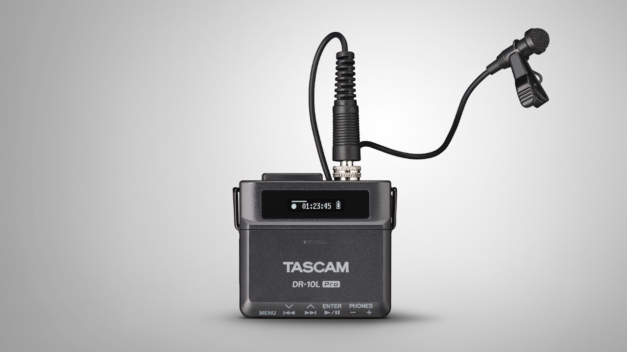TASCAM DR-10L Pro adds timecode support over Bluetooth